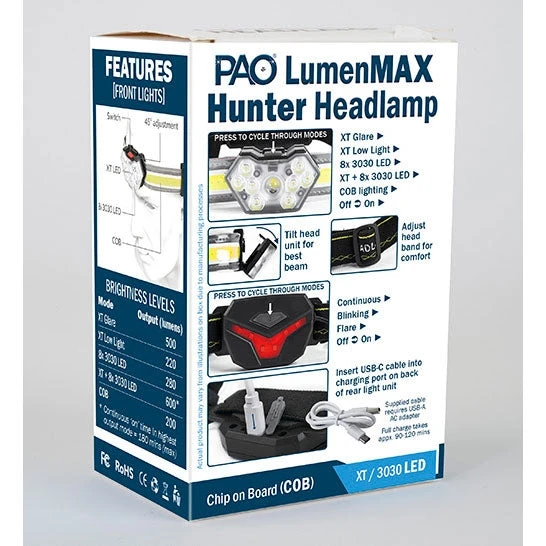 PAO LumenMAX Hunter Headlamp - Image 3
