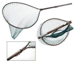 McLean Telescopic Hinged Handle Weigh Landing Net